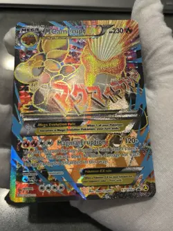 Pokemon TCG M Camerupt EX XY198a Black Star Promo Alternate Art Mega Holo LP - Image 4