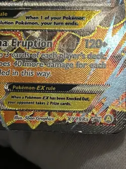 Pokemon TCG M Camerupt EX XY198a Black Star Promo Alternate Art Mega Holo LP - Image 5