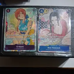 One Piece TCG Illustration Box Vol 1 PROMO SET O-Nami OP05-062 & Boa Hancock ! - Image 1