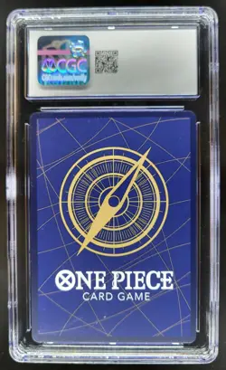 2025 ONE PIECE CCG MORE PIZZA!! ALT ART OP07-037 CGC 10 B PT - Image 2