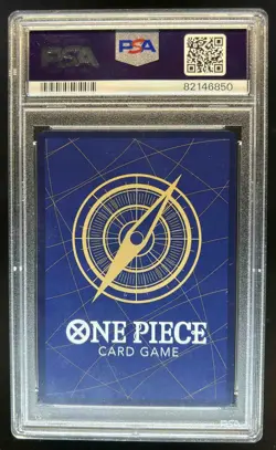 2023 One Piece Japanese X Drake OP05 Alternate Art #055 PSA 10 Gem Mint - Image 2
