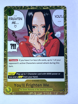 One Piece The Azure Sea's Seven Boa Hancock SR #OP14-112 - Image 5