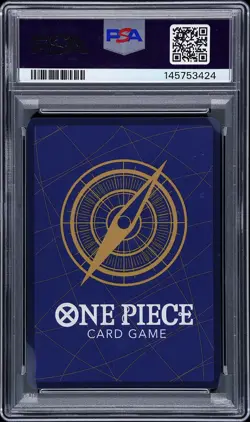 2025 ONE PIECE JPN EB03-ONE PIECE HEROINES EDITION MANGA ALT ART #061 UTA PSA 10 - Image 2