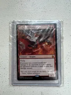 x1 Twinflame Tyrant FDN Foundations MTG 97 MYTHIC M/NM 1x - Image 1