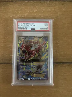 Pokemon TCG XY Breakpoint #115/122 M Gyarados EX Full Art Ultra Rare - Image 1