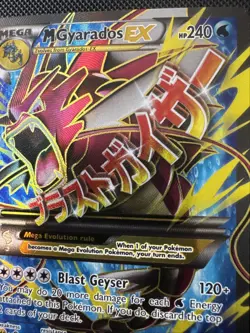 2016 Pokemon TCG Breakpoint M Gyarados EX Full Art Holo Card 115/122 - Image 4