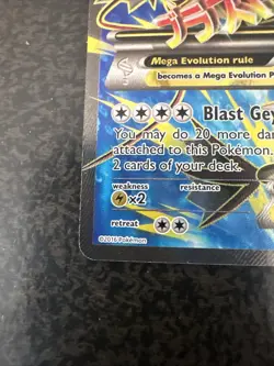 Pokemon TCG Mega Gyarados EX Full Art Holo XY Breakpoint Red Shiny NM 115/122 - Image 4