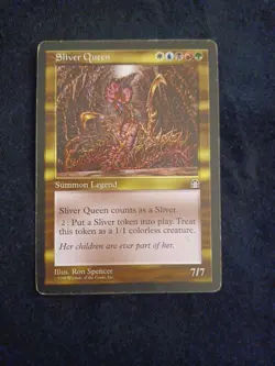 MTG Sliver Queen - Stronghold 1998 - MP Magic The Gathering. - Image 1