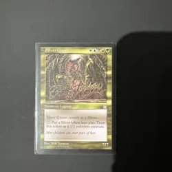 Sliver Queen Magic the Gathering 1998 Rare Legend Creature Stronghold - Image 1