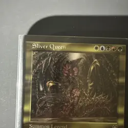 Sliver Queen Magic the Gathering 1998 Rare Legend Creature Stronghold - Image 4
