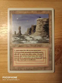 Plateau Revised 3rd Edition MTG Magic The Gathering Cards See Photos - Image 3