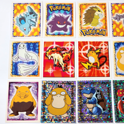 Vintage Pokemon Merlin Sticker Lot Of 37 - Regular (3 Holos included) Near Mint - Image 5