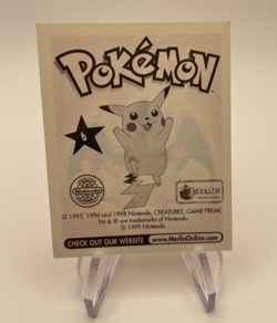 1999 Merlin Charizard Pokemon Sticker #6 !! - Image 2