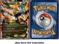 2012 Pokemon, Black & White Promos, #BW63 White Kyurem EX, Holo Black Star Promo - Image 1