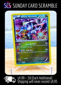 White Kyurem 2012 BW59 Pokemon Black & White Promo Ultra Rare Holo Card 🚚🔥 - Image 1
