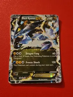 Pokemon TCG Black Kyurem-EX BW Black Star Promos BW62 - Image 1