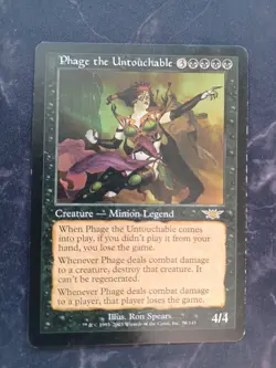 Phage the Untouchable MTG Scourge Regular MP - Image 1