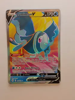 Lumineon V - 155/172 - Pokemon Brilliant Stars Sword Shield Full Art Card NM - Image 1