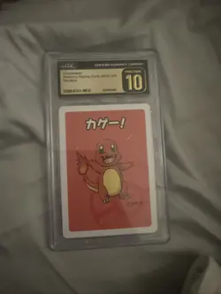2019 POKEMON PLAYING CARDS OLD MAID JAPANESE CHARMANDER CGC 10 PRISTINE - Image 1