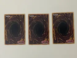 Yugioh - Jinzo Lord x 3 - 1st Edition LP - Plus Free Holographic Card - Image 2