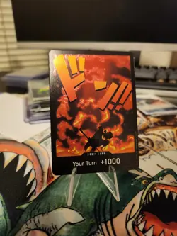 DON!! Card Sabo Devil Fruits Collection Vol. 2 One Piece Promo Card NM - Image 1