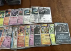 235 Pokeball Cards From Prismatic Evolutions And Blackbolt/White Flare - Image 5