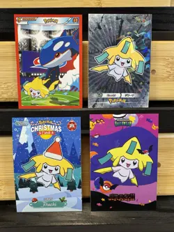 Pokemon Lot of Cards and Stickers All Jirachi #385 Jirachi Only Lot of 17 - Image 4
