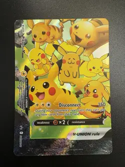 Pikachu V-Union SWSH141 SWSH: Sword & Shield Promo Cards Holo - Image 1