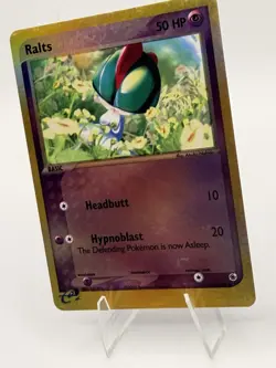 Pokemon Ralts 50 HP Common Reverse Holo Card EX Sandstorm 67/100 English - Image 4