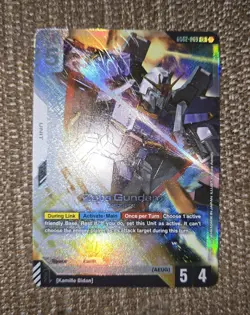 Gundam Card Game - Dual Impact - Zeta Gundam LR GD02-069 - Near Mint Foil - Image 1