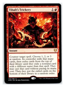 Tibalt's Trickery R Kaldheim 153 NM - Image 1