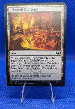 4X MTG Cabaretti Courtyard Streets of New Capenna 249/281 Regular Playset - Image 1