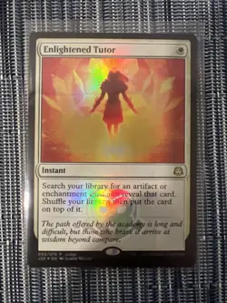 Enlightened Tutor - Judge Promos - FOIL - NM - UNPLAYED - MtG - Image 1