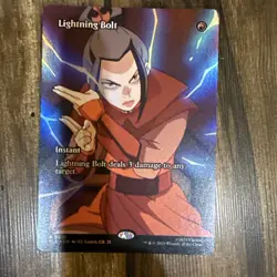 Lightning Bolt (Borderless) Avatar: The Last Airbender: Eternal-Legal Foil - Image 1