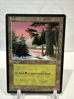1995 Magic: The Gathering Forest Black Parallel 3 - Image 1