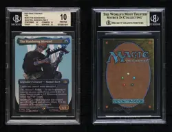 The Wandering Minstrel Borderless Foil Magic Final Fantasy BGS 10 PRISTINE - Image 3