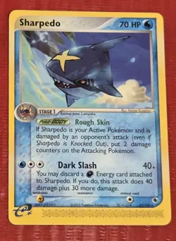 Sharpedo - Pokemon Card - EX Ruby Sapphire 22/109 - Rare Non-Holo - Mint - Image 1