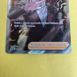 Pokemon TCG Boss's Orders (Full Art) 189/192 Swsh02: Rebel Clash Ultra Rare - Image 5