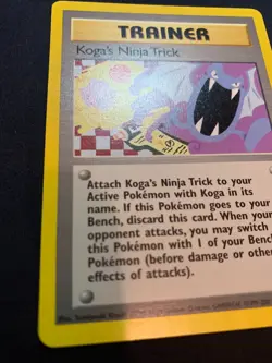KOGA'S NINJA TRICK - 115/132 - GYM CHALLENGE - POKEMON CARD - LP - Image 2