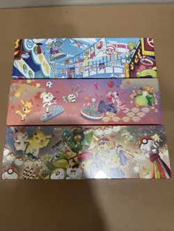 Pokemon Center Japanese Tohoku Hiroshima Fukuoka Special Box SET OF 3 New - Image 3