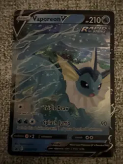 Vaporeon V SWSH150 Holo - SWSH: Sword & Shield Promo - Pokemon TCG NM - Image 1