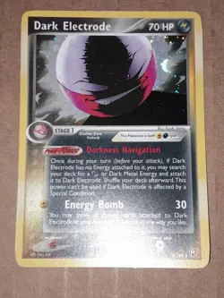 Pokemon Dark Electrode 4/109 Team Rocket Returns Holo Rare LP See Pictures - Image 2
