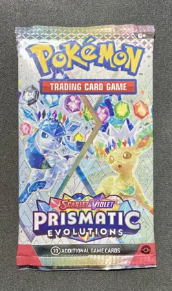 NEW Pokemon Prismatic Evolutions Booster pack sealed - Image 2