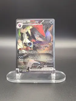 N's Zoroark ex 185/159 SIR Illustration - Journey Together 2025 Pokemon TCG - - Image 1