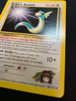 ERIKA'S DRATINI - 042/132 - GYM HEROES - POKEMON CARD - LP - Image 3