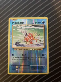 Magikarp Reverse Holo 33/108 - Pokemon Evolutions - TCG - LP - Image 1
