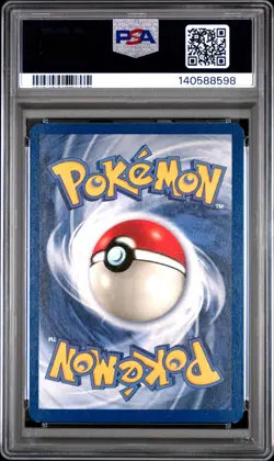 2000 POKEMON ROCKET 1ST EDITION #46 DARK WARTORTLE PSA 8 - Image 2