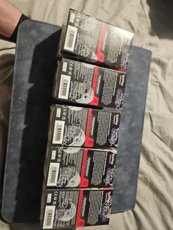 5x Half Booster Box Off Pokemon Phantasmal Flames Booster Pack Sealed New - Image 3