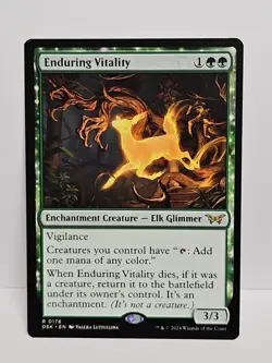 Enduring Vitality Duskmourn: House of Horror Regular NM MTG Magic The Gathering - Image 1