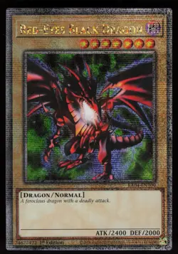 Red-Eyes Black Dragon RA04-EN109 (PCJ) QCR 1st Edition Yu-Gi-Oh - Image 1